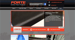 Desktop Screenshot of fortecarbon.com